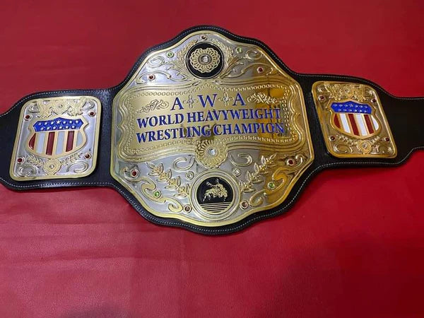 AWA World Heavyweight Championship Replica Title Belt - Inmate Edition AWA World Heavyweight Championship Replica Title Belt - Inmate Edition