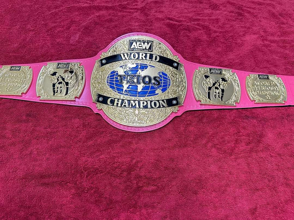 AEW Trios Championship Replica Title Belt