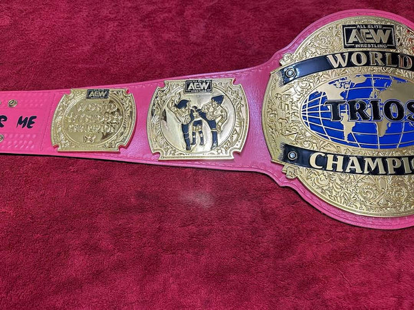 AEW Trios Championship Replica Title Belt