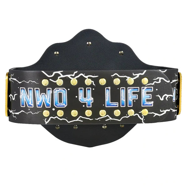 Hollywood'' Hulk Hogan nWo Signature Series Championship Replica Title Belt
