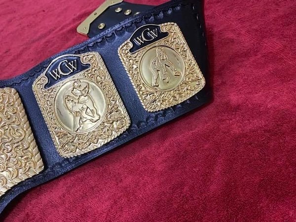 WCW World Television Championship Title Belt Replica