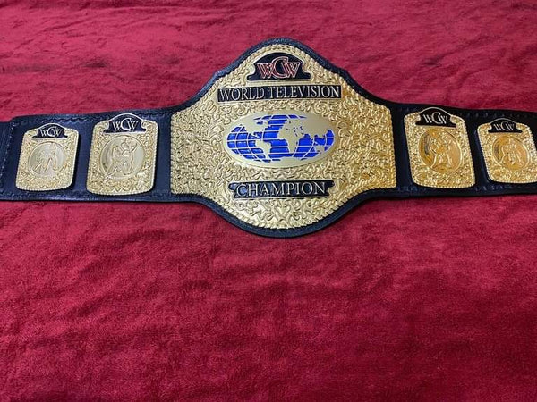 WCW World Television Championship Title Belt Replica
