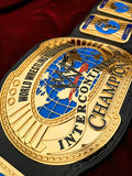 WWE Attitude Era Oval Intercontinental Championship Belt
