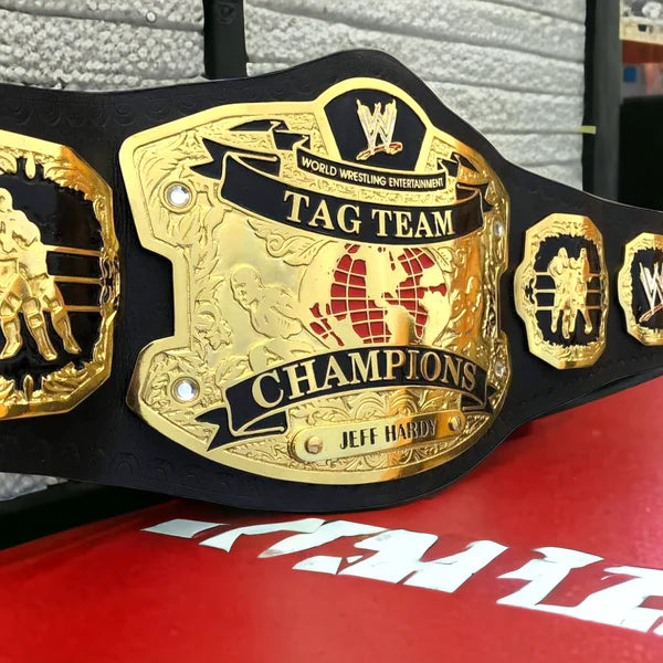 WWE RAW Ruthless Aggression World Tag Team Championship Replica Title Belt