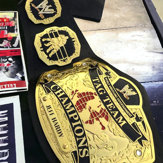WWE RAW Ruthless Aggression World Tag Team Championship Replica Title Belt