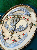 WWF Big Green Championship Title Belt Replica