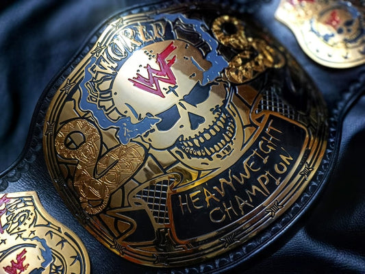 WWE Smoking Skull Championship Title Belt Replica