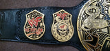 WWF Smoking Skull Championship Title Belt Replica