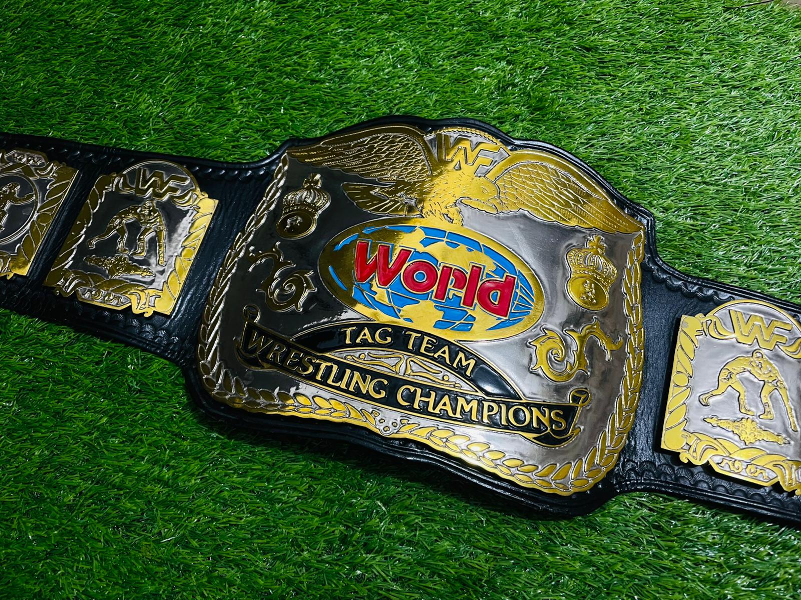 WWF Classic World Tag Team Championship Replica Title Belt